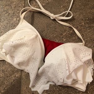 White Victoria’s Secret Pink Swimsuit Top